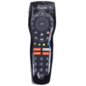 NEW IQ5 IQ4 IQ3 Foxtel Voice Bluetooth TV Remote Control Genuine Batteries (Box - Picture 1 of 11