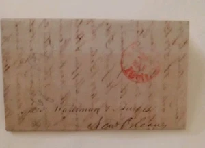 A51# Old 1847 Cover / Commercial Merchant List - Picture 1 of 5