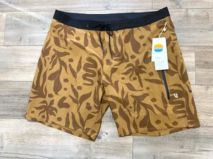 NUEVO CON ETIQUETAS VUORI Infinity Boardshort Para Hombres 38 Shittake Reverie Rob Machado Colección - Imagen 1 de 9