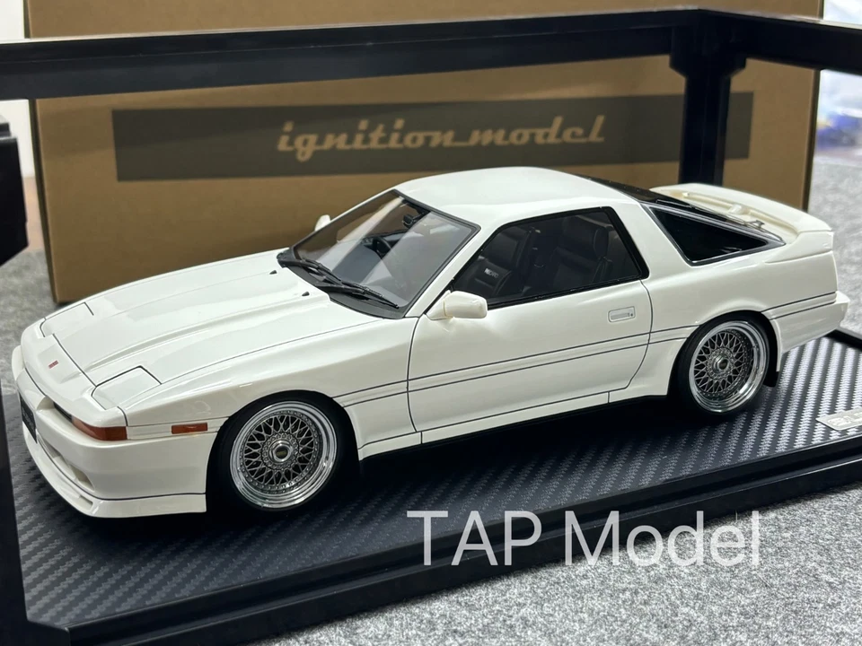 Ignition Model 1/18 Toyota Supra 3.0GT LIMITED (MA70) White JDM- IG3516 - Image 1 of 4