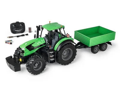 Carson 500907705 1:16 Deutz RC Traktor 8280 TTV 10 mit Anhänger Schlepper - Bild 1 von 4