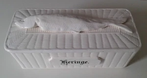 Art Deco Wächtersbach Fischdose Deckeldose für Herringe um 1920 - Bild 1 von 6
