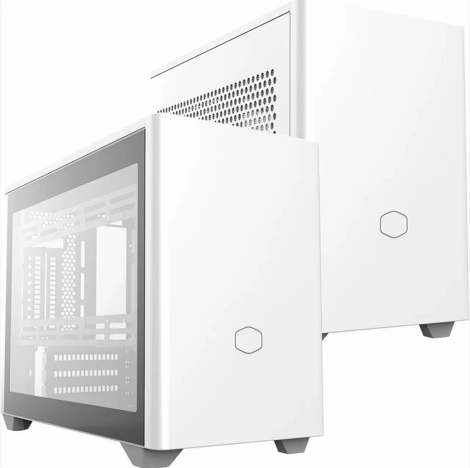 Cooler Master MasterBox NR200P 钢化玻璃面板 - 白色 (3 免费机箱风扇) — 第 1/4 张图片