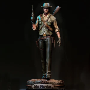 1/24 Resin Figure Model Kit a Fistful of Dollars Cowboy Unpainted Unassembled - Picture 1 of 4