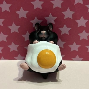 Hamster 'N Egg Plastic Toy Blind Box Open Figure Black Hamster Kitan Club - Photo 1 sur 6