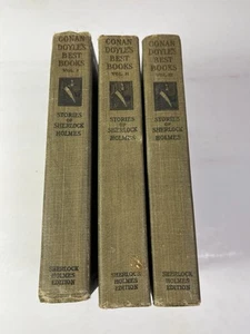 Conan Doyle's Best Books Volume I, II, III- Stories of Sherlock Holmes - Picture 1 of 21
