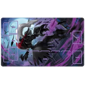 Darkrai Pokemon Spielmatte mit Zonen Sammelkartenspiel Spielmatte 600*350*3mm - Bild 1 von 2