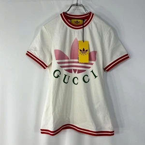 Gucci Adidas Collaboration Short Sleeve T-Shirt S With Tag #M160 - Picture 1 of 11