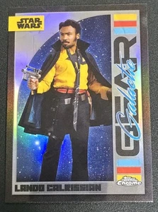 2024 Topps Chrome Star Wars GG-15 LANDO CALRISSIAN Galactic Gear Insert - Picture 1 of 2