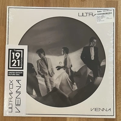 ULTRAVOX Vienna 2023 HMV Exclusive Pic Disc MISPRESSED! SEALED! Free Shipping - Image 1 of 4