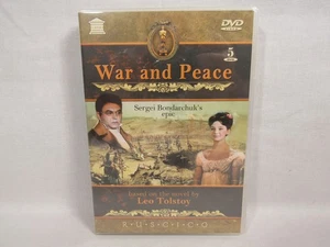 WAR AND PEACE 1965-67 DVD BONDARCHUK 5 Disc NTSC All Regions NEW FACTORY SEALED - Picture 1 of 2