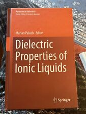 Dielektrische Eigenschaften der Ionische Flüssigkeiten von Marian Paluch (Hardcover, 2016)
