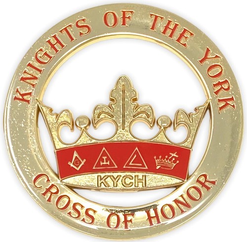 Freemason Knights of the York Cross of Honour (KYCH) Car Emblem | eBay