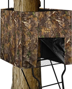 142"X35.5" Hunting Blinds, Deer Hunting Tree Stand Blind Cover, Universal Camo T - Picture 1 of 12