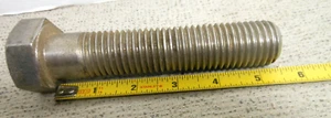 UNC 304 Stainless Steel Hex Bolt - 1" x 5 1/2" X 8 Threads Per Inch - Picture 1 of 5