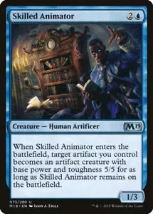 Skilled Animator (073) Core Set 2019 M19 MTG Magic - Picture 1 of 1