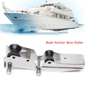 Stainless Steel Boat Anchor Roller Hinged Marine Boat Bow Anchor Sprit Roller AU - Picture 1 of 13