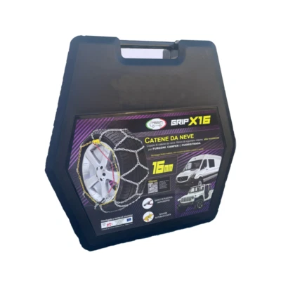 Catene da Neve 16mm Omologate Gruppo 260 Lega Acciaio pneumatico 285/45r19 - Immagine 1 di 4