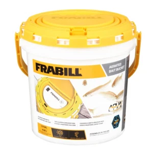 Frabill Aerated Fishing Bait Bucket and Minnow Cooler, Aerator Included - Picture 1 of 1