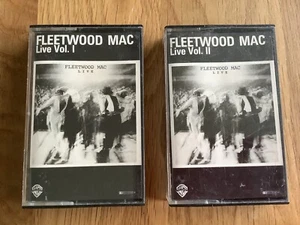 Fleetwood Mac Music Cassette Tapes Live Vol I & II (1 & 2) - Warner Bros 1980 - Picture 1 of 7