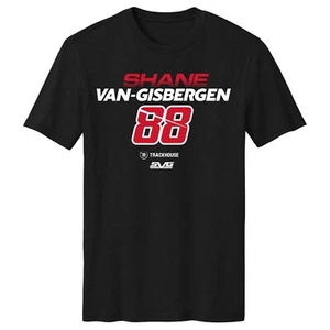 Shane van Gisbergen 2025 Name & Number 1-Spot T-Shirt Black - Picture 1 of 1