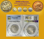 South Africa 1949 2 Shillings Rare Pcgs Proof 66, Low Mintage 800 Pcs Struck