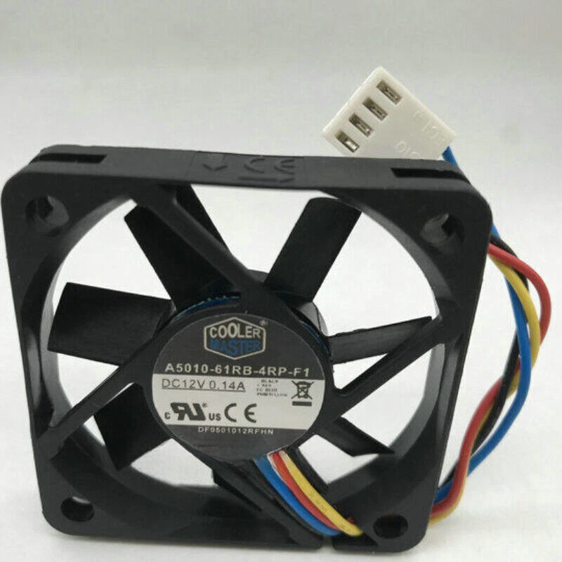 COOLER MASTER A5010-61RB-4RP-F1 DF501012RFHN 12V 0.14A 5CM cooling fan - Bild 1 von 4