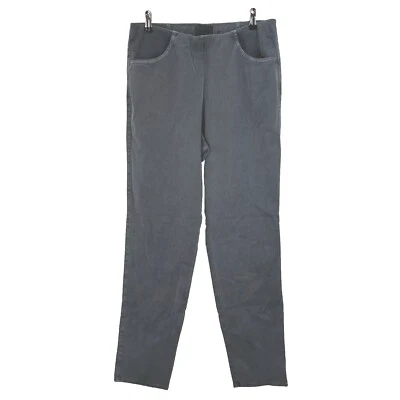Oska Pull-on steel Gray Pants Cotton Blend Lagenlook size 2 or US size 8/10 214 - Image 1 of 4