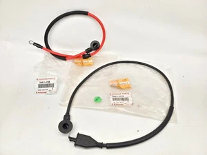 NEW KAWASAKI 89-90 JETSKI TS JF650 POS & NEG BATTERY LEAD 26011-3773 26011-3780 - Picture 1 of 10
