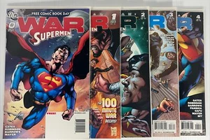 Superman War of the Supermen #1-4 Complete Set + FCBD #0 DC Comics 2010 NM - Picture 1 of 7