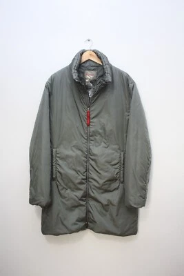 Prada Olive Green Puffer Parka Men's Large Made In Romania - Image 1 of 4