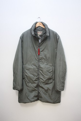 Prada Parka Uomo Tampone Verde Oliva Grande Made In Romania