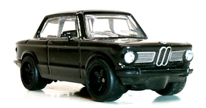 LOOSE 2021 MATCHBOX 1:64 BLACK '69 BMW 2002 WHEEL SWAP REAL RIDERS - Picture 1 of 9