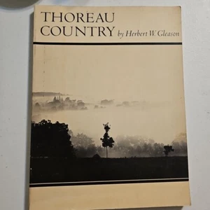 Thoreau Country Book and Original Note to Editor 1975 Works of H. D. Thoreau - Picture 1 of 8