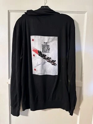 Sudadera con capucha Hateful Eight Script | Raro regalo de tripulación | Firmada por Samuel L. Jackson Foto 1 de 4
