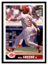 1997 Collector's Choice #303 WILLIE GREENE Cincinnati Reds ~E1U