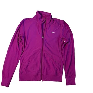 Chaqueta para mujer Nike púrpura con cremallera completa nueva sin etiquetas - Imagen 1 de 5