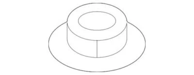 OEM NEW Ford Genuine 2015-2020 Mustang Shifter Assembly Nut W711470-S437 - Image 1 of 2