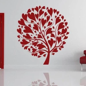 Love Heart Tree Wall Art Sticker - Picture 1 of 4