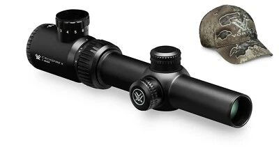 Mira para rifle Vortex Crossfire II 1-4x24 mm tubo de 30 mm, con tapa Vortex RealTree Foto 1 de 4