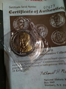 The World War II Double Eagle Commemorative Collection Coins T16 - Picture 1 of 8