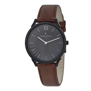 Pierre Cardin Brown Unisexs Analogue Watch Pigalle Plissée CPI.2007 - Picture 1 of 8
