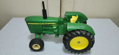Trator a diesel vintage ERTL John Deere 5020 modelo brinquedo agrícola fundido escala 1:16 - Imagem 1 de 4