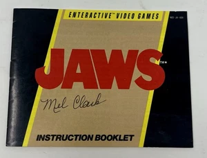 Jaws (Nintendo NES) Instruction Booklet Manual ONLY - Picture 1 of 2