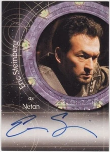 STARGATE SG-1 Staffel 10 Autogrammkarte A98 Eric Steinberg als Netan - Bild 1 von 2