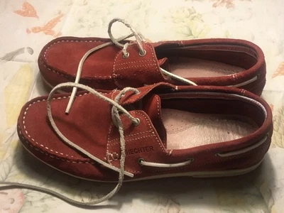 Daniel Hechter - Sport Mokassins Gr. 42 - Halbschuhe, Schnürschuhe - rot - Leder - Bild 1 von 4