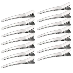 50 Pack 2.36 Inches Hair Clips, Marrywindix Silver Metal Alligator Hai - Picture 1 of 6