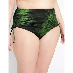 Lane Bryant Cacique Convertible High Waist Swim Brief 28 - Picture 1 of 2