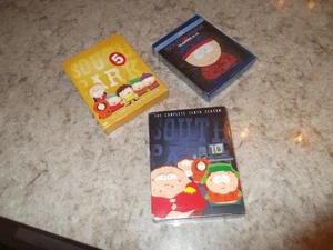 South Park Blue-Ray Lot Seasons 11-15 & 10 Sealed Never Opened Season 5 DVD - Picture 1 of 5