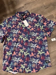 Wesc Miami Palm Button Shirt Size Unisex (XL-XXL) New - Picture 1 of 4